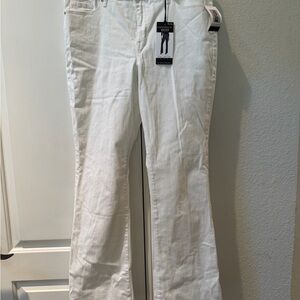sofia by sofia vergara White Mid-Rise Bootcut Jeans